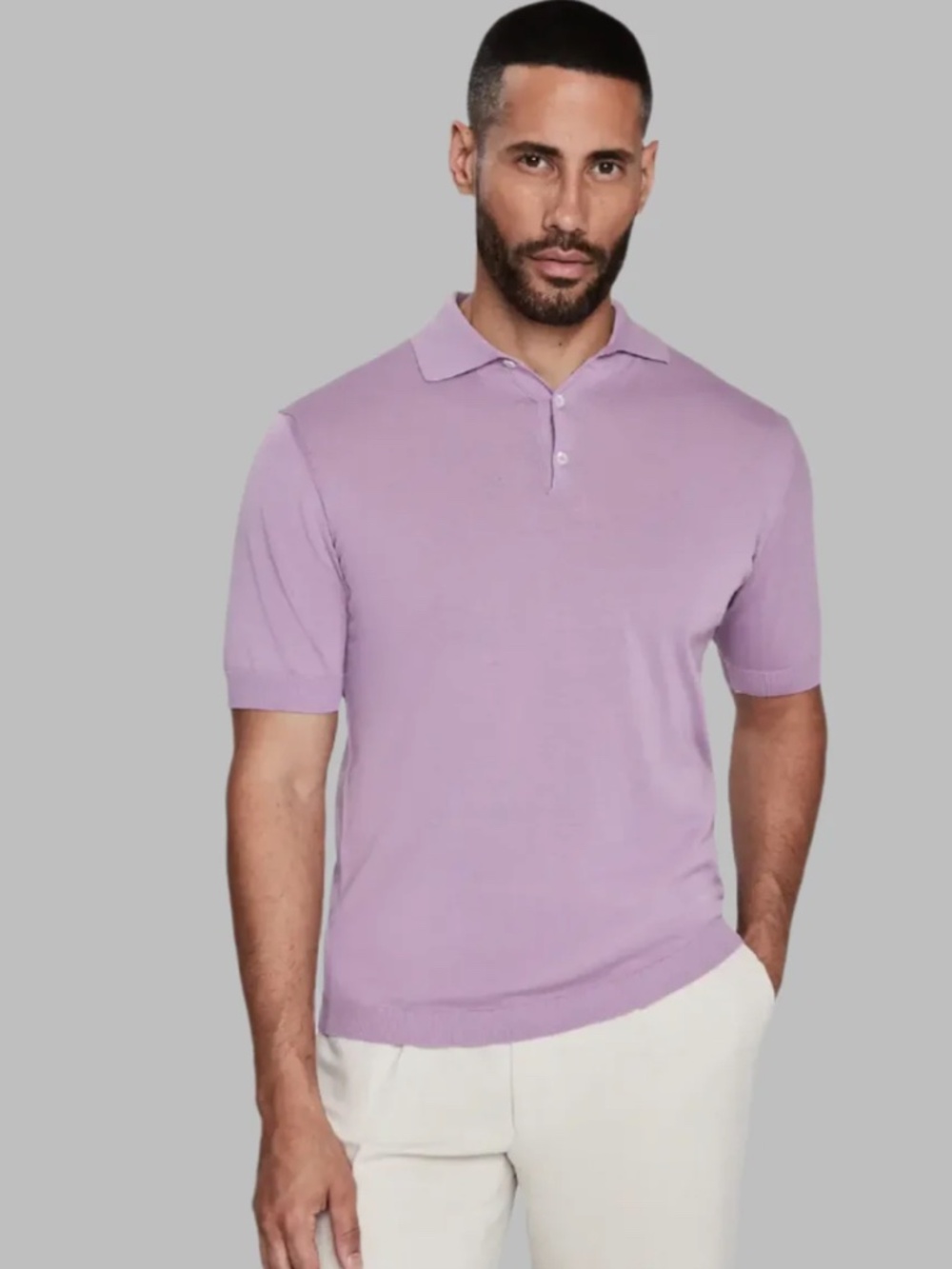 Jack Victor Tupper Knit Polo Shirt